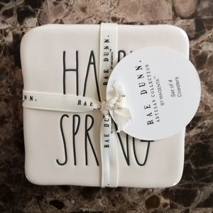 Rae Dunn Happy Spring Coasters